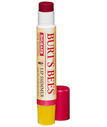 【BURT'S BEES】リップシマー ルバーブ 2.6g×3本セット（Lip Shimmer Rhubarb）