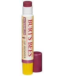 【BURT'S BEES】リップシマー ウォーターメロン 2.6g×3本セット（Lip Shimmer Water Melon）